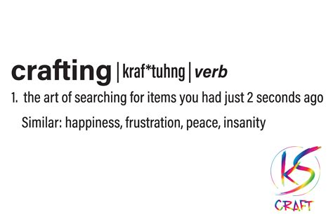crafting definition.